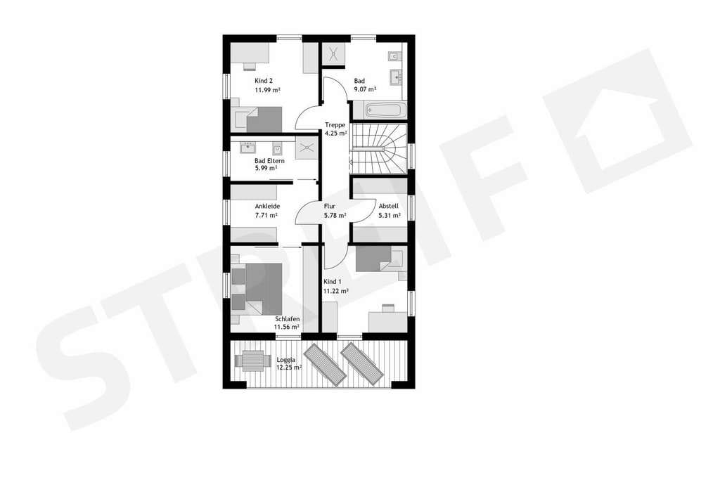 Immobilie in Altweidelbach - Ihr modernes Fertighaus mit Holzfassade von STREIF - Bild 2