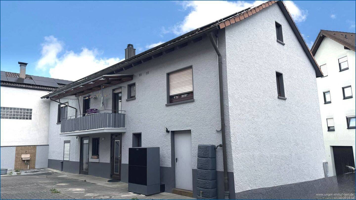 Immobilie in Pfinztal - 2 1/2 geschossiges Wohnhaus mit neuwertiger Wärmepumpe und Photovoltaik! *provisionsfrei* - Bild 0
