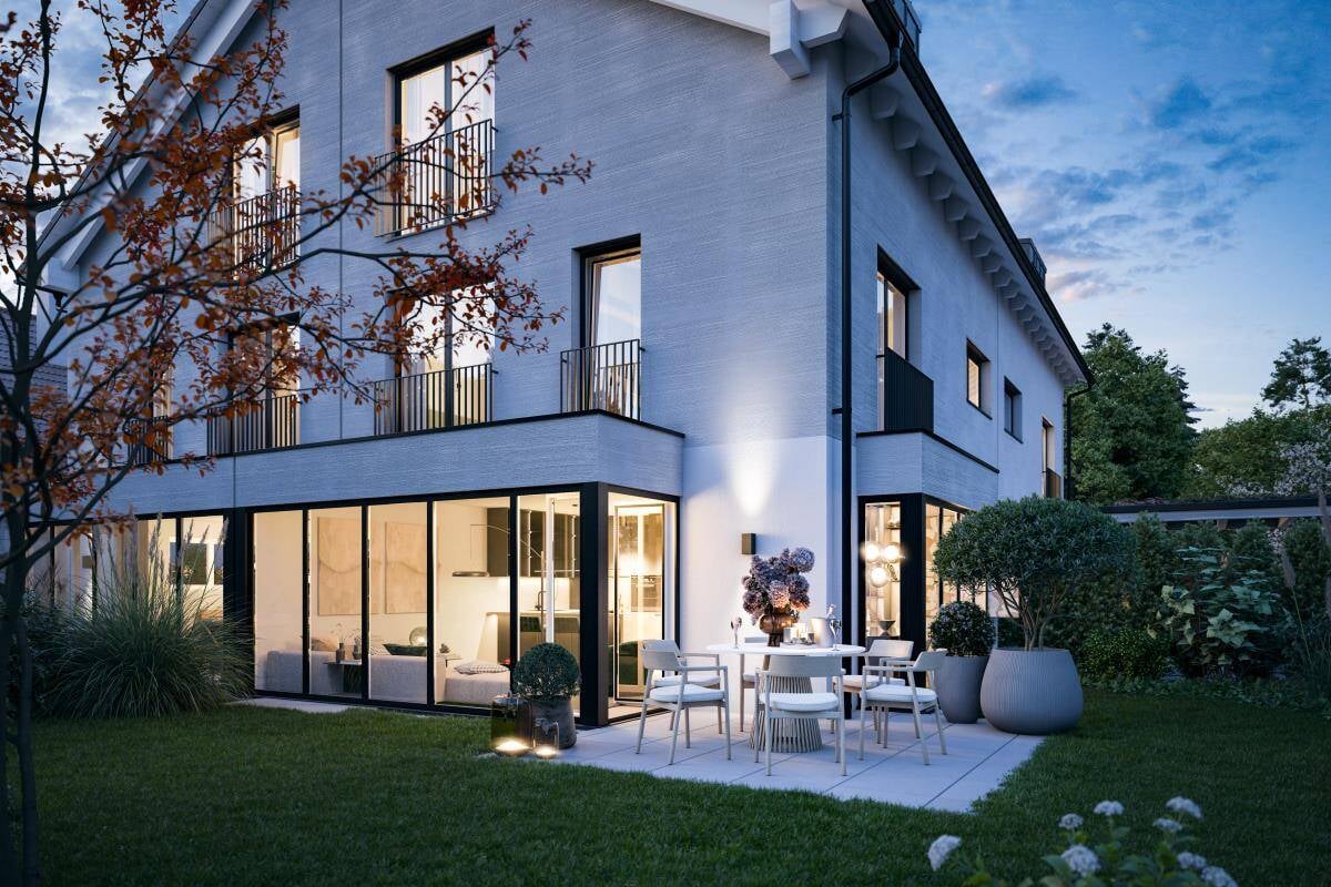 Immobilie in Baierbrunn - FORMHAUS | Zeitloses Stadthaus mit Südausrichtung. Einfach chic. - Bild 0