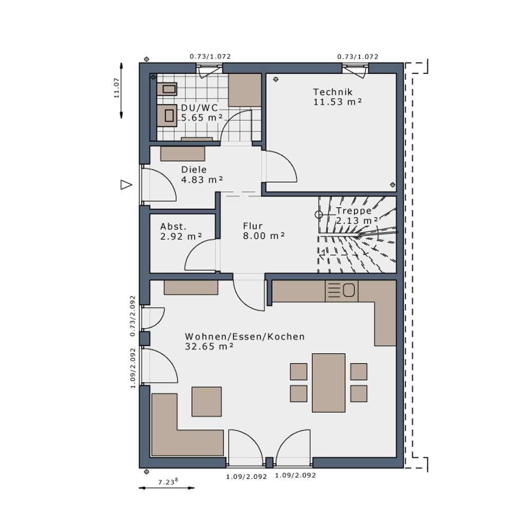Immobilie in Zeitlarn - Vor den Toren Regensburg: Ihr Traumhaus incl. Grundstück – Neubau nach Maß - Bild 2