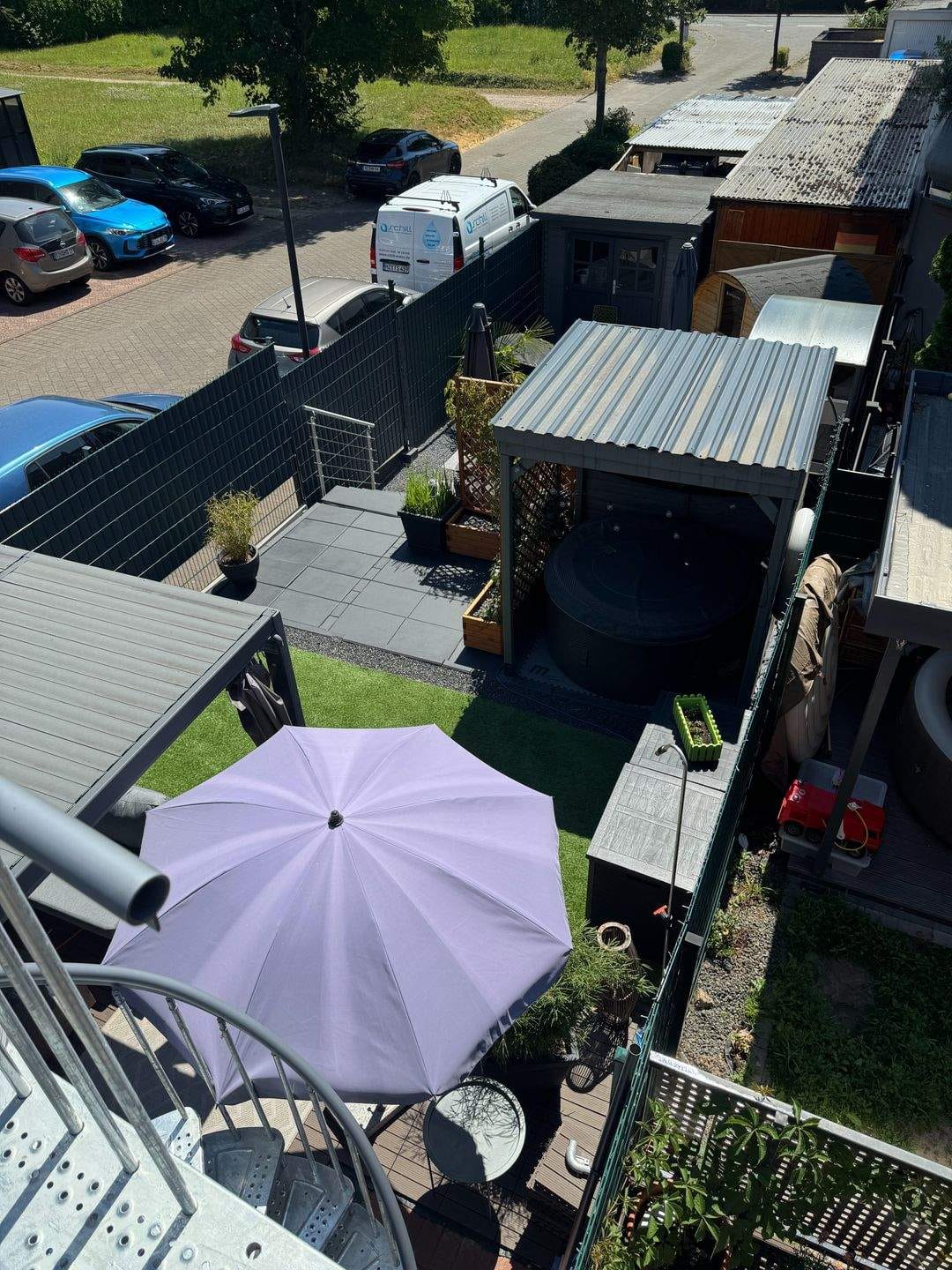 Immobilie in Dexheim - Wohnen wie in einer Doppelhaushälfte mit Garten und Balkon - Bild 1