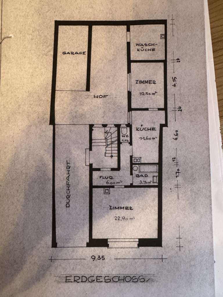 Immobilie in Rastatt - Zentrales Mehrfamilienhaus mit großer Terrasse, Garage & vielseitigem Nutzungspotenzial - Bild 1
