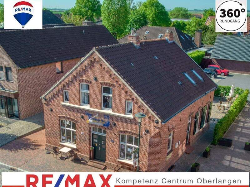 Immobilie in Jemgum - Historisches,  2013 saniertes  Juwel in Ditzum, Cafe und 2 Ferienwohnungen - Bild 0