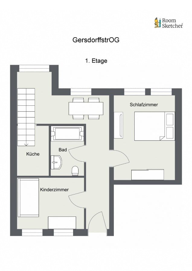 Immobilie in Fürstenwalde/Spree - Kapitalanlage! Maisonette-Dachgeschosswohnung in Fürstenwalde, VERTRAGSFREI AB 01.03.2026! - Bild 2