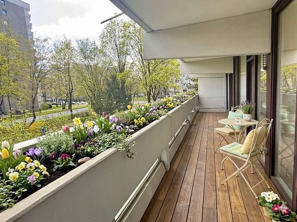Immobilie in Taufkirchen - Viel Raum zum Leben: 4 Zimmer mit großzügigem Südbalkon & West-Loggia - Bild 2