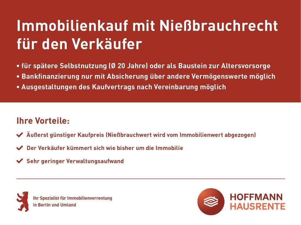 Immobilie in Leegebruch - Massives Einfamilienhaus im mediterranen Stil – nachhaltig investieren - Verkauf mit Nießbrauchrecht - Bild 1
