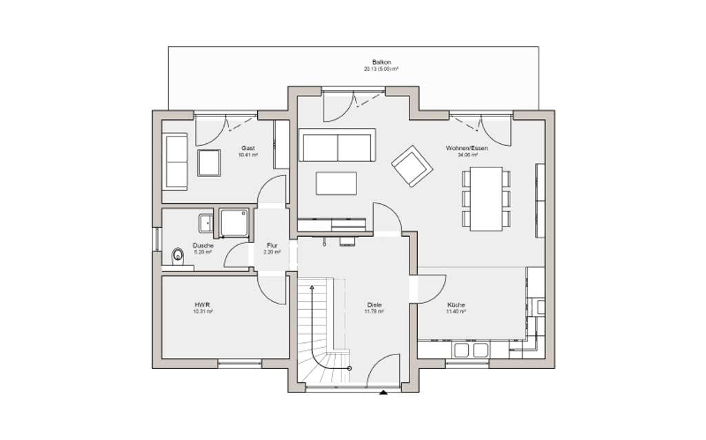 Immobilie in Neuengönna - Familienhaus mit Einliegerwohnung in der Nähe vom Badesee - Bild 2