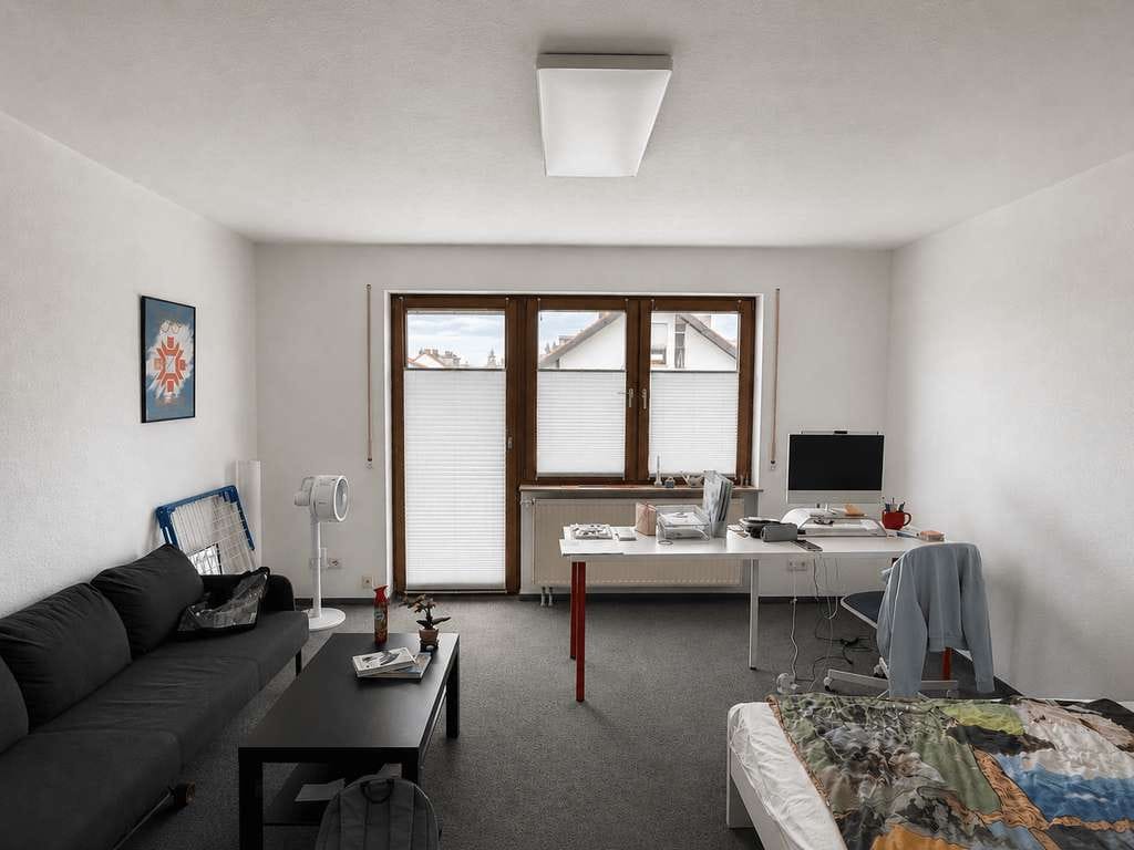 Immobilie in Dossenheim - Vermietete 1-Zimmer-Wohnung mit Balkon & 2 Stellplätzen - Bild 0