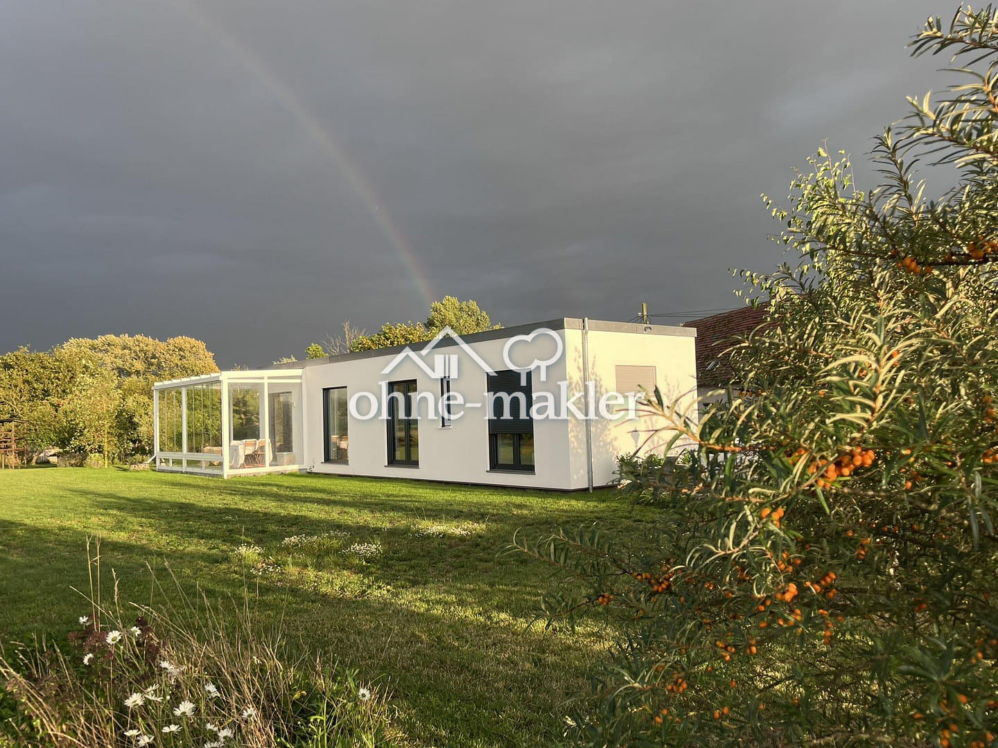 Immobilie in Biendorf - Neues Design-Haus nahe Ostsee mit Weitblick provisionsfrei als Wohnhaus/privates Ferienhaus + Garten - Bild 2