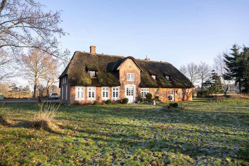 Immobilie in Humptrup - Friesenhaus unter Reet in traumhafter und absoluter Natur-Alleinlage - Bild 1