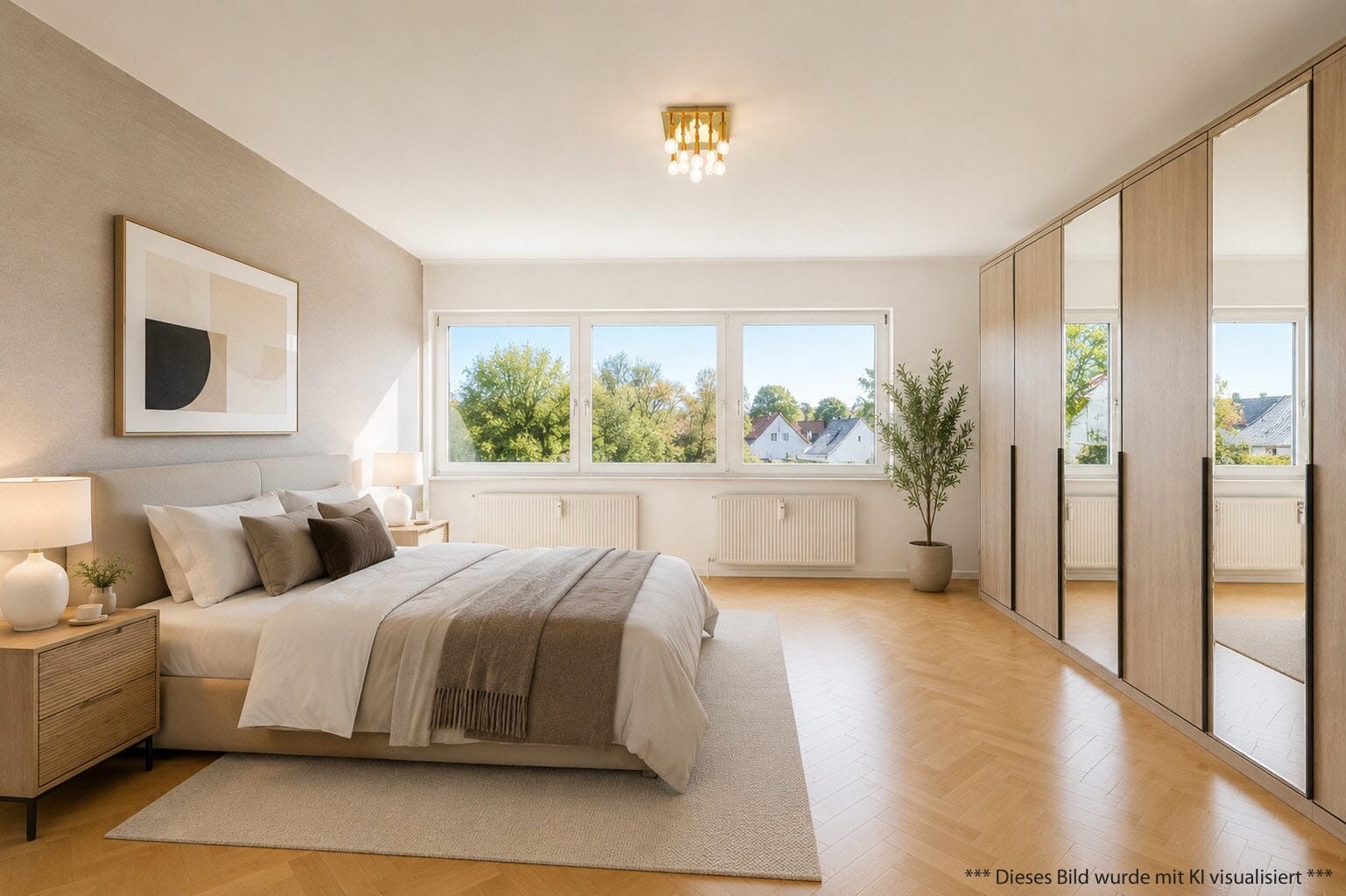 Immobilie in Gröbenzell - AIGNER - großzügige Maisonette mit sonnigem West-Balkon in zentraler Lage - Bild 2