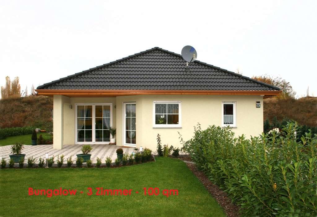 Immobilie in Krostitz - Grdst KROSTITZ inkl.! 5 Zi auf einer Ebene, FBH, L-W-Wärmepumpe, Ton-Dachsteine, Raum-Konzept variab - Bild 4