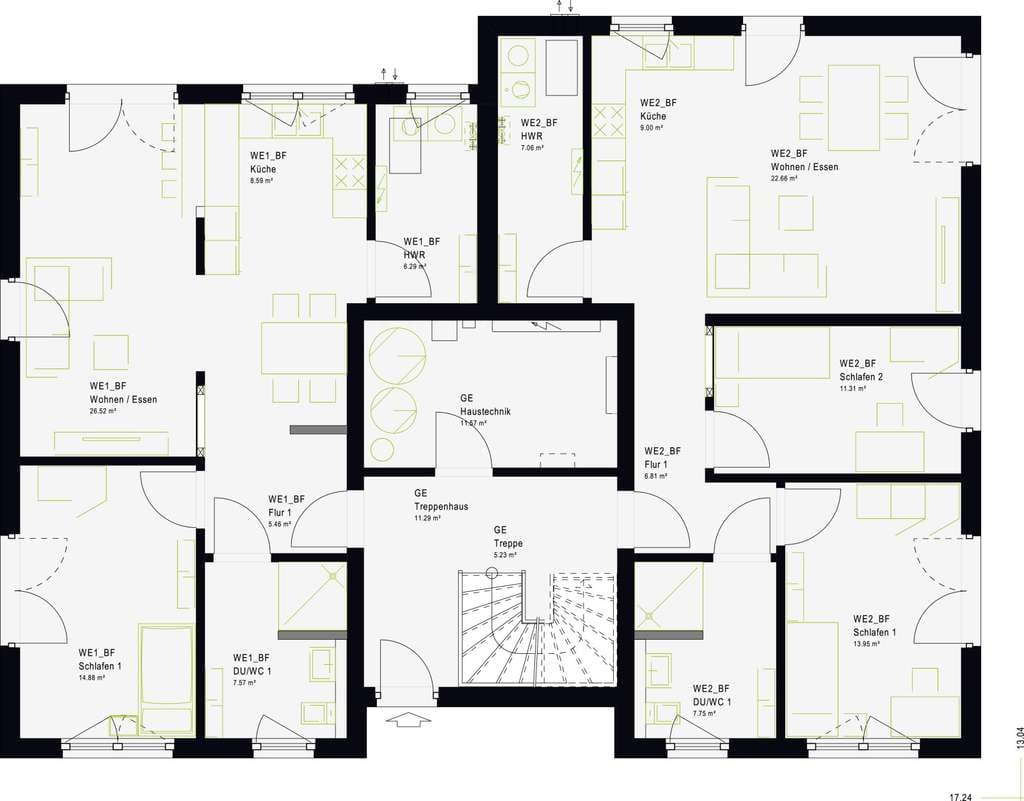 Immobilie in Trierweiler - Exklusives Mehrfamilienhaus mit Penthauswohnung - Ideal für Private und Kapitalanleger - Bild 2