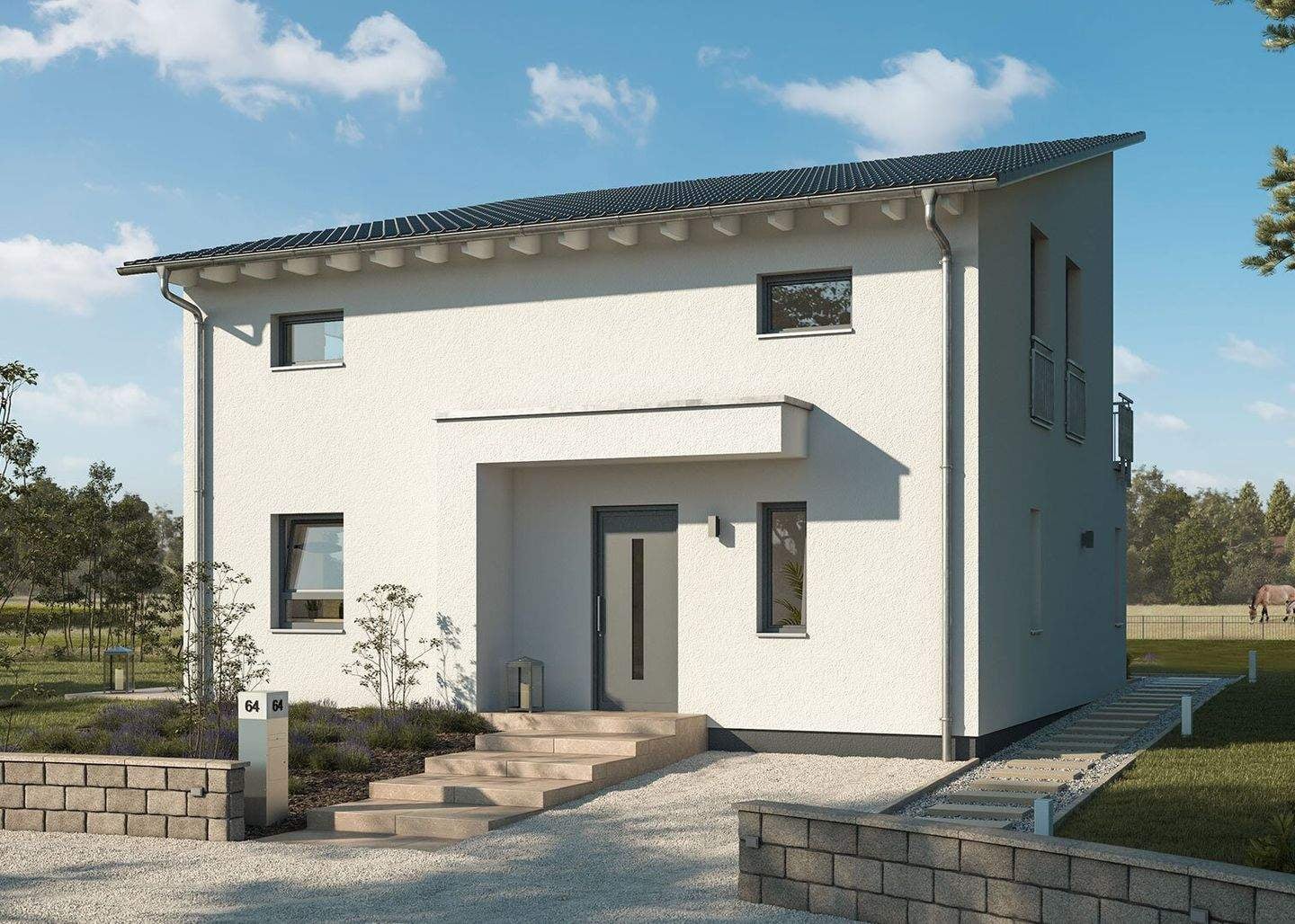 Immobilie in Bad Königshofen im Grabfeld - Bad Königshofen / Aub: ?Ihr modernes Zuhause: Gestalten Sie einen Neubau ganz nach Ihren Wünschen! - Bild 1