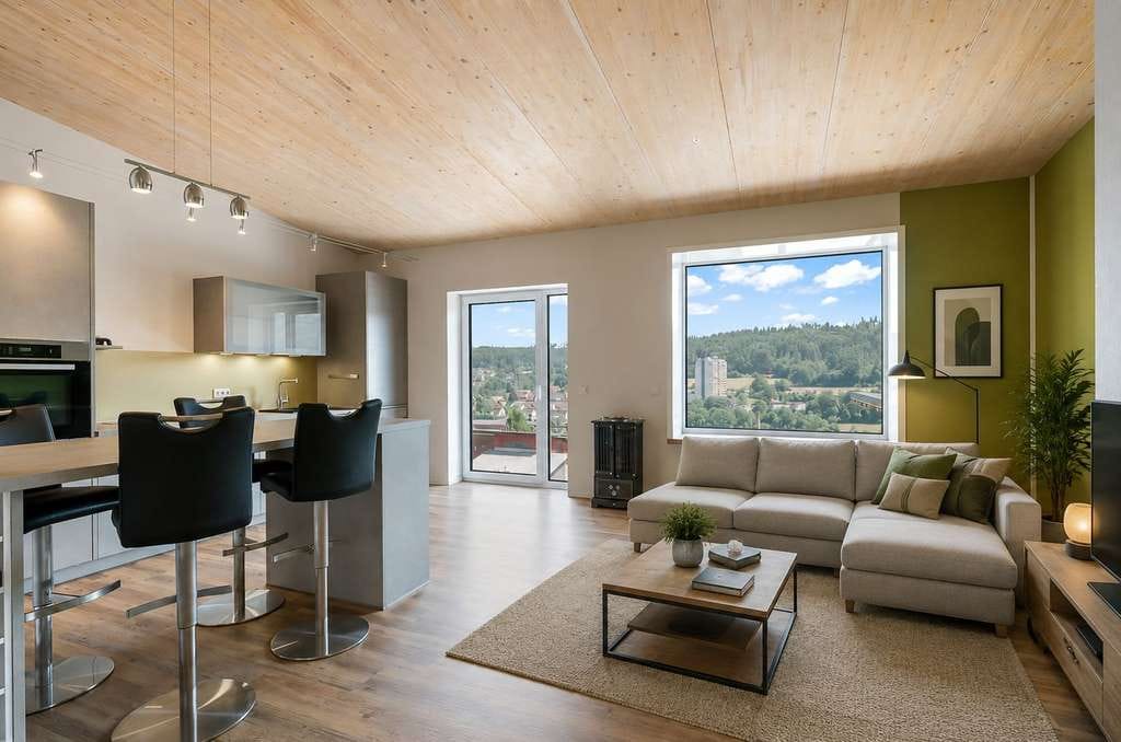 Immobilie in Bad Brückenau - Wohnen auf einer Ebene – Exklusiver Neubau-Bungalow mit Panorama-Terrasse und traumhaften Ausblick - Bild 2