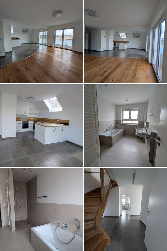 Immobilie in Simmozheim - Moderne 105 m² Maisonette: Weitblick, Solar & 2 TG-Boxen in Simmozheim - Bild 1