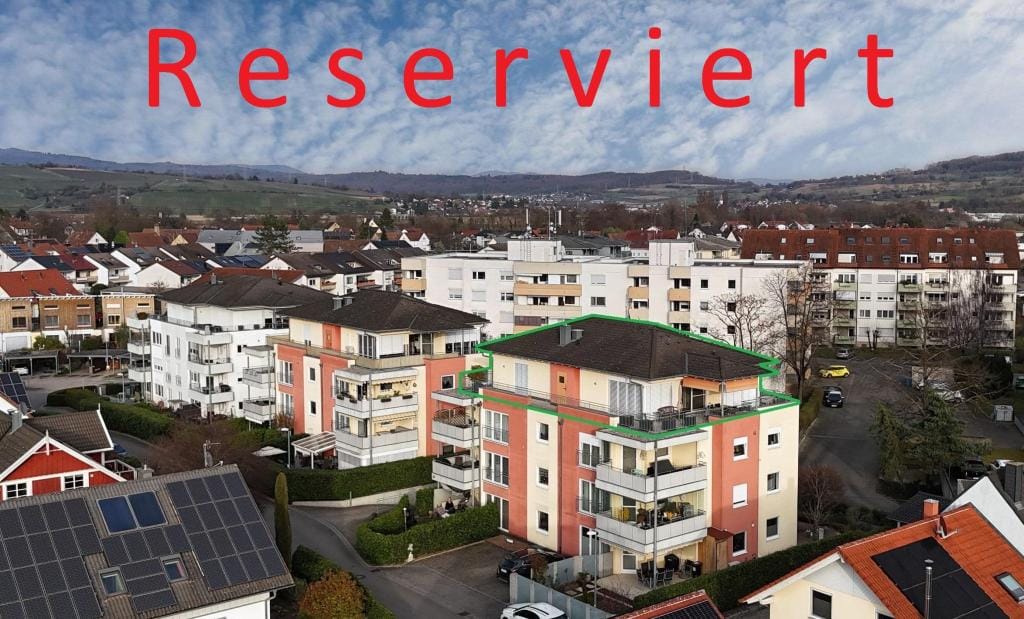 Immobilie in Eimeldingen - Exklusives und sonniges Penthouse am Ortsrand - Bild 0