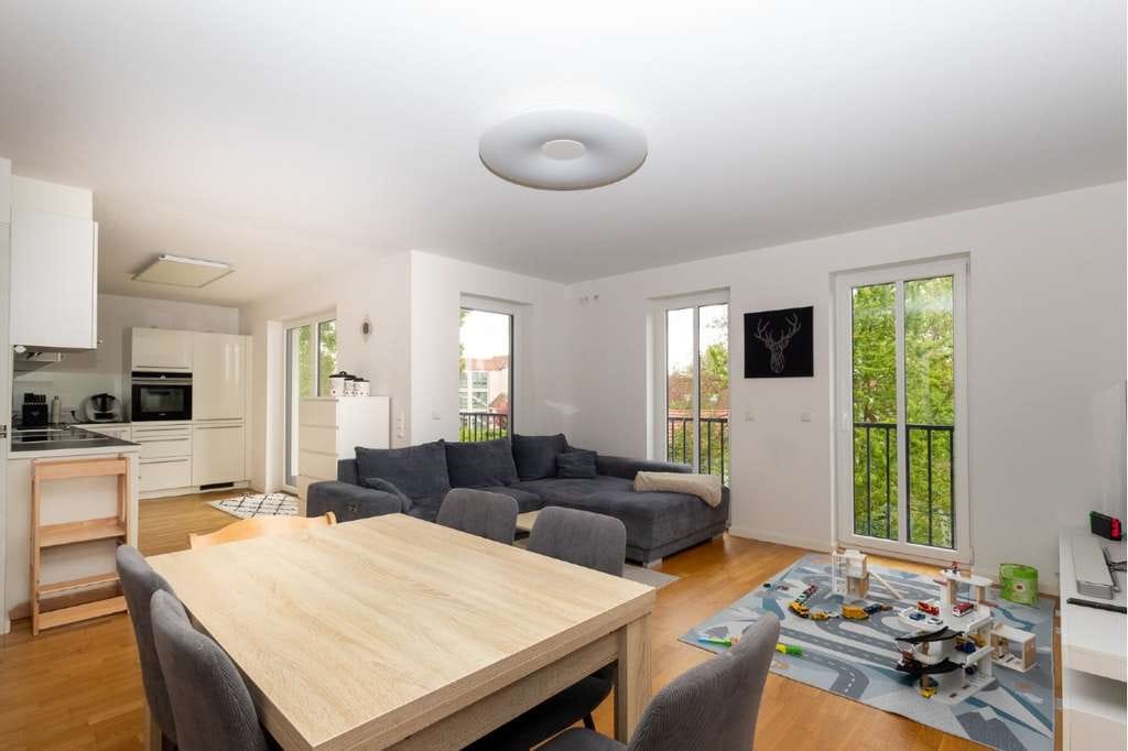 Immobilie in Euerbach - Moderne 3-Zimmer-Eigentumswohnung mit Aufzug & Balkon in zentraler Lage von Euerbach - Bild 0