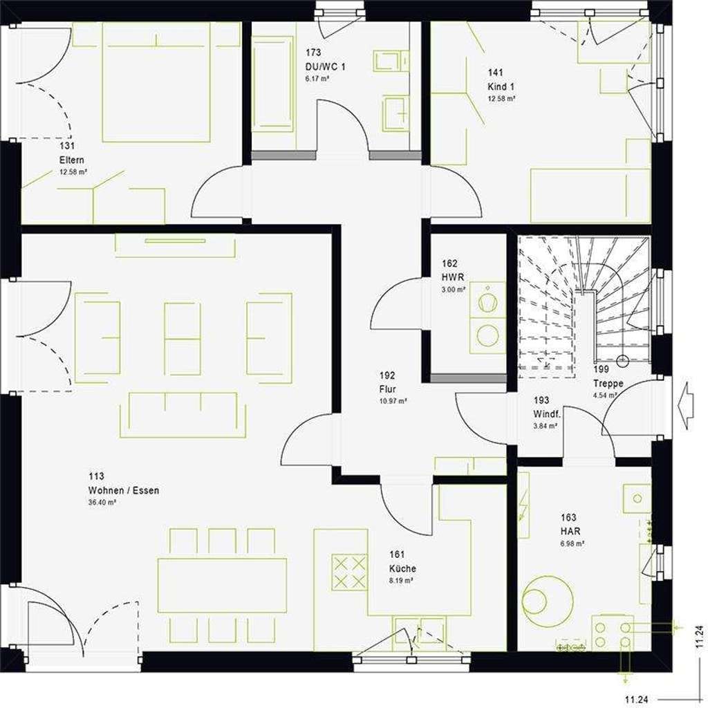 Immobilie in Schillingsfürst - Modern und gemütlich Leben mit Deiner Familie - Bild 1