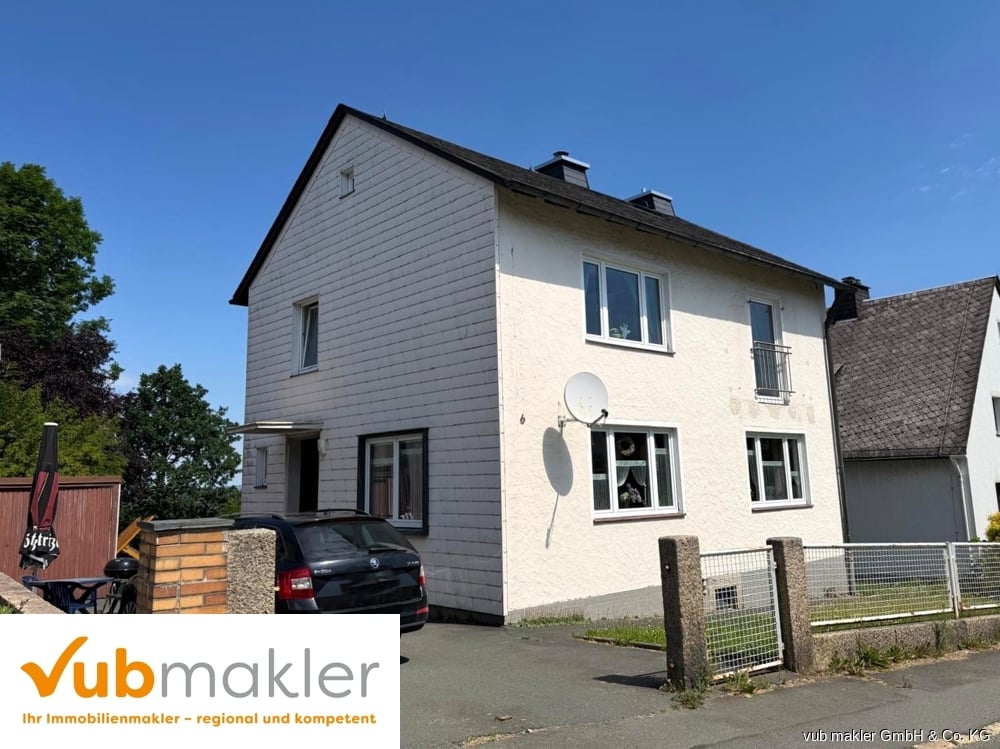 Immobilie in Zell im Fichtelgebirge - Einfamilienhaus in ruhiger Lage von Zell mit viel Platz und großzügigem Grundstück - Bild 0