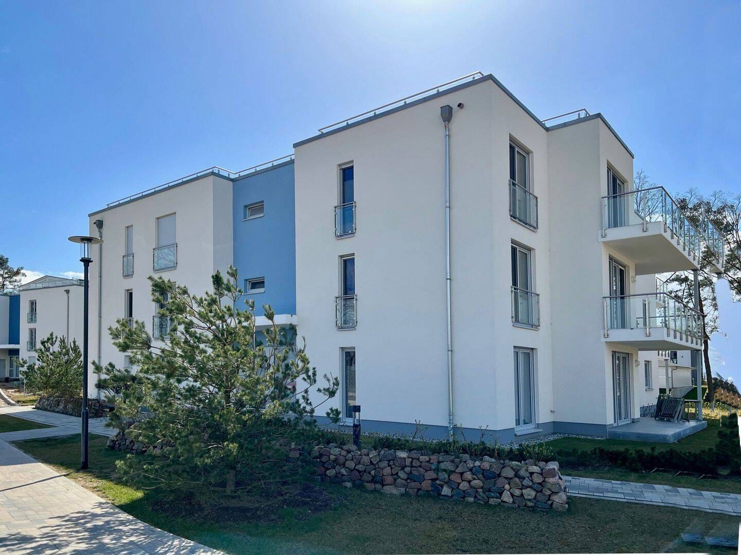 Immobilie in Garz - 2-Zimmer-Appartement mit Terrasse im idyllischen Usedomer Achterland - Residieren am Stettiner Haff - Bild 0