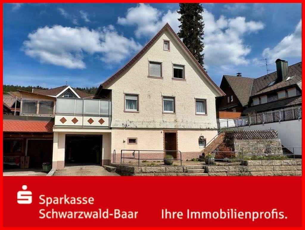 Immobilie in Schonach im Schwarzwald - Sonniges Wohnhaus mit Garage - Bild 0