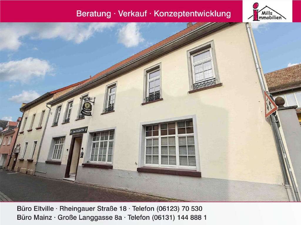 Immobilie in Alzey - **Top-Gelegenheit im Zentrum von Alzey** Großzügiges Wohn- und Geschäftshaus mit vielen Möglic - Bild 0