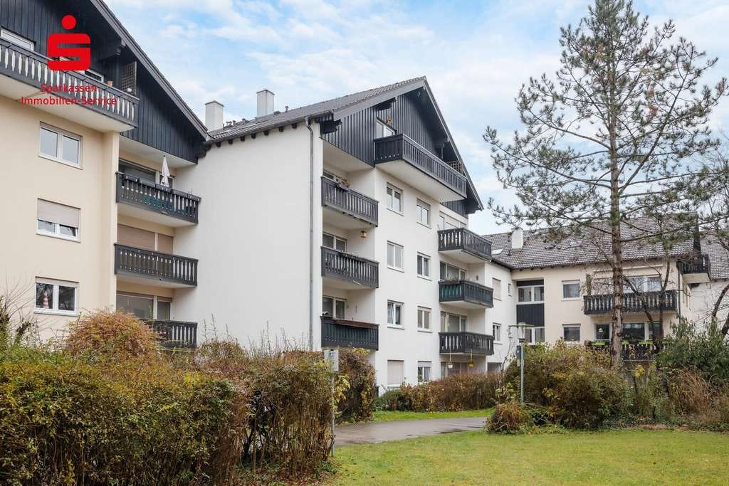 Immobilie in Ismaning - Naturnahes Wohnen am Seebach! 3-Zimmer-Dachgeschosswohnung an den Isarauen - Bild 0