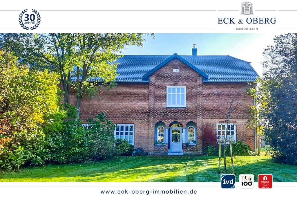 Immobilie in Lentföhrden - Historischer Resthof in Lentföhrden mit zwei Wohneinheiten und Ausbaupotenzial - Bild 0