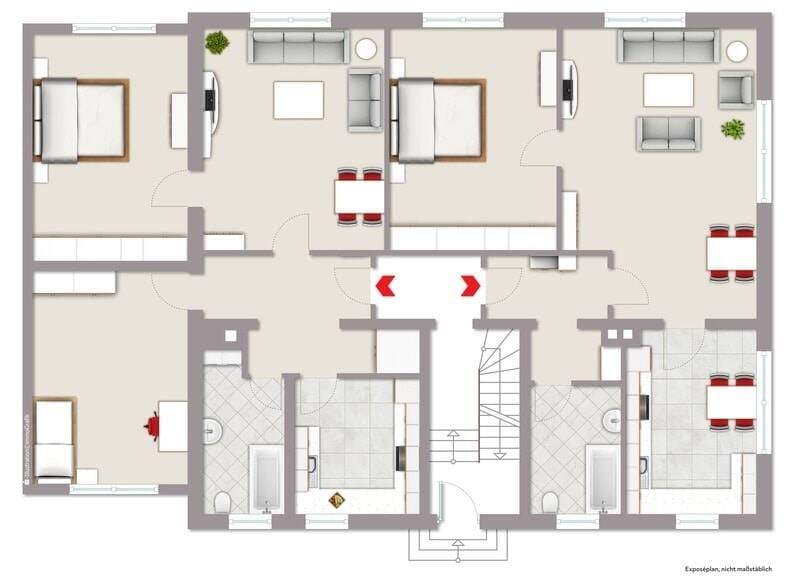 Immobilie in Muhr am See - Mehrfamilienhaus mit vier Wohneinheiten. - Bild 2