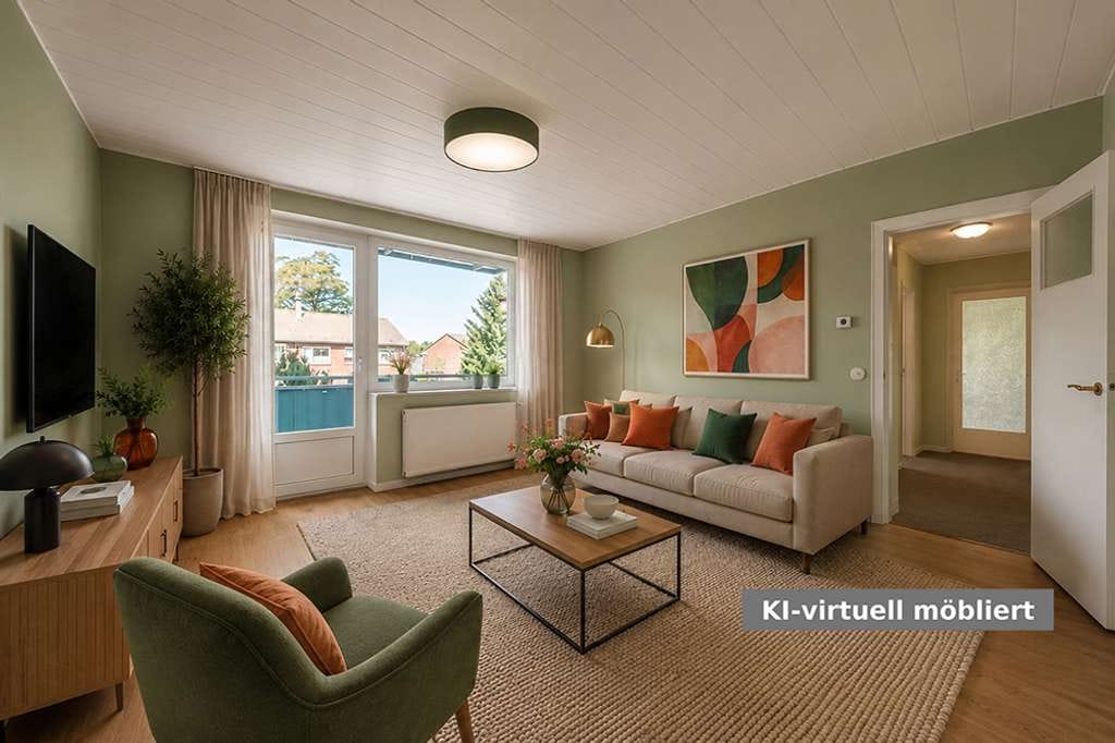 Immobilie in Elmshorn - 3D VIRTUAL TOUR - Einsteigerimmobilie, Eigentumswohnung mit Balkon in Elmshorn - Bild 2
