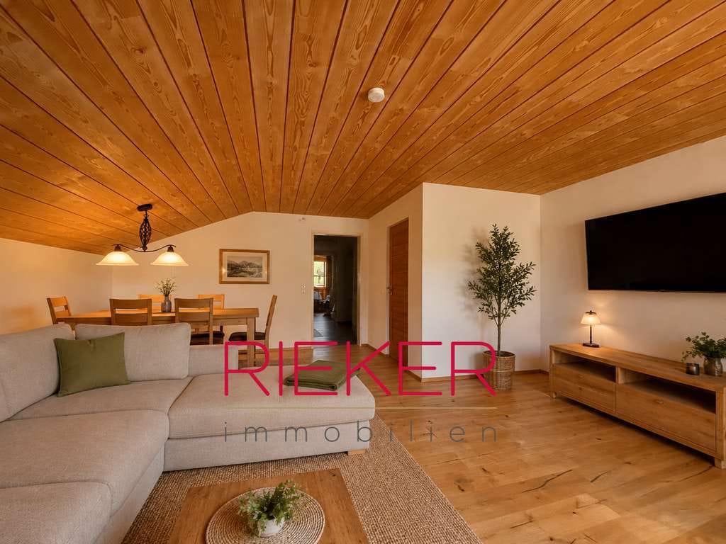 Immobilie in Missen-Wilhams - Wellness & Fernblick – Modernisierte 3-Zimmer-Ferienwohnung mit Sauna und Schwedenofen - Bild 0