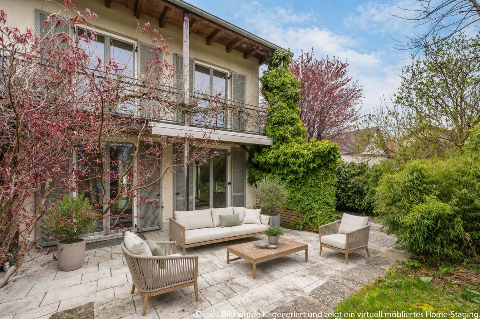 Immobilie in Utting am Ammersee - AIGNER - Stilvolle Doppelhaushälfte mit Galerie, Gartenidylle und großzügigem Raumgefühl - Bild 0