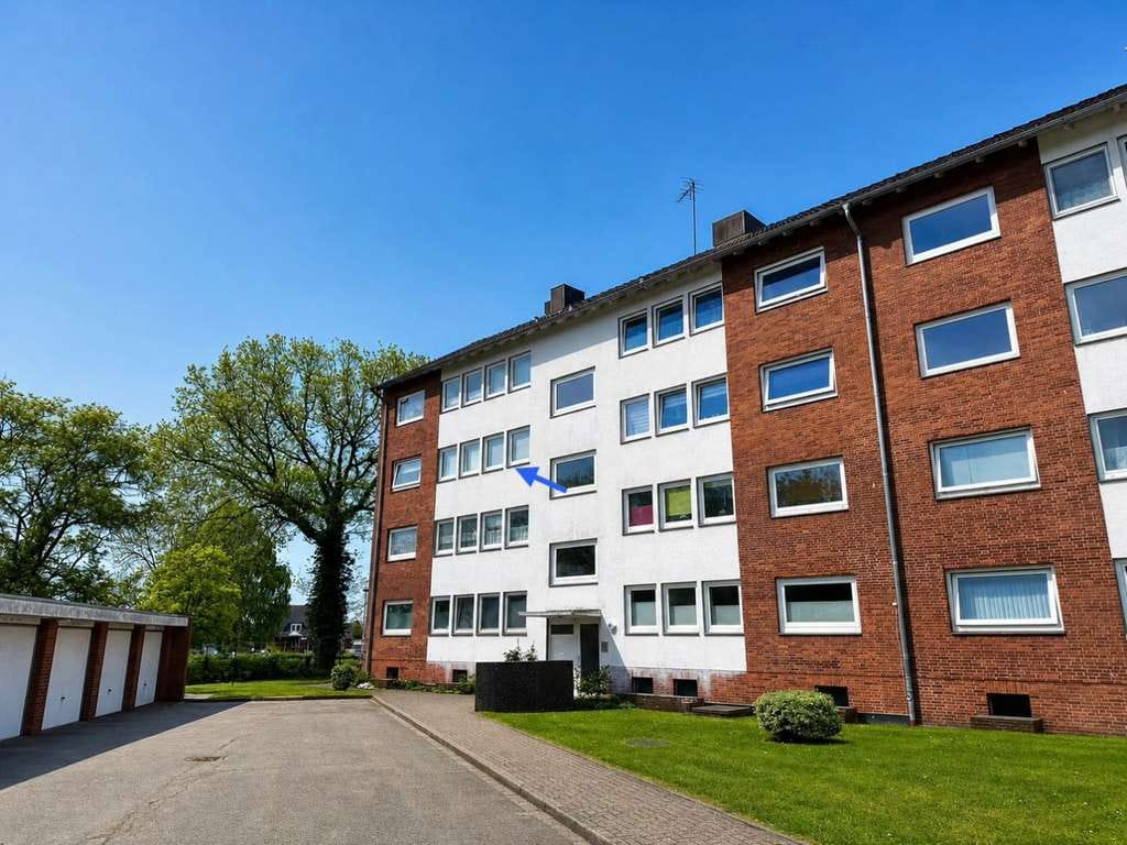 Immobilie in Heide - Freundliche 4-Zimmer-Eigentumswohnung mit Balkon in gepflegter Wohnanlage in Heide - Bild 0
