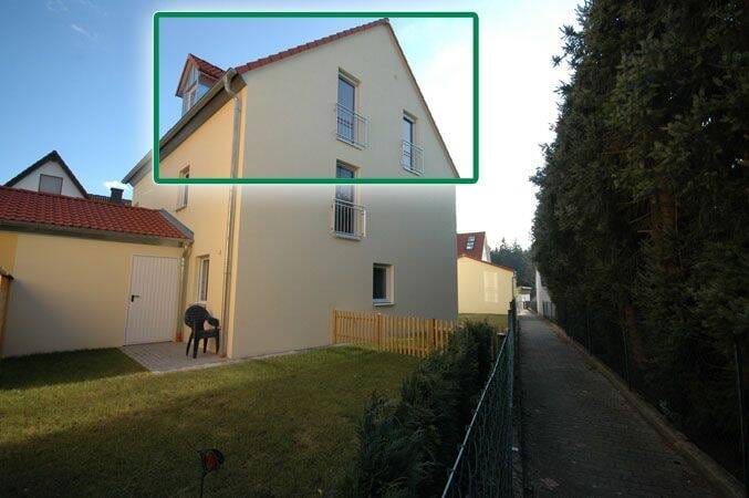 Immobilie in Schwarzenbruck - Investieren oder Einquartieren! Vermietete 3-Zimmer-DG-Wohnung in idealer Lage von Ochenbruck - Bild 1