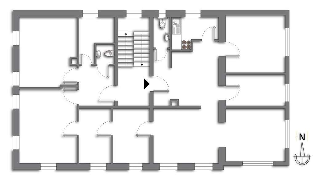 Immobilie in Sonthofen - Renovierungsbedürftige 5-Zimmer-Wohnung in zentrumsnaher Lage von Sonthofen - Bild 1