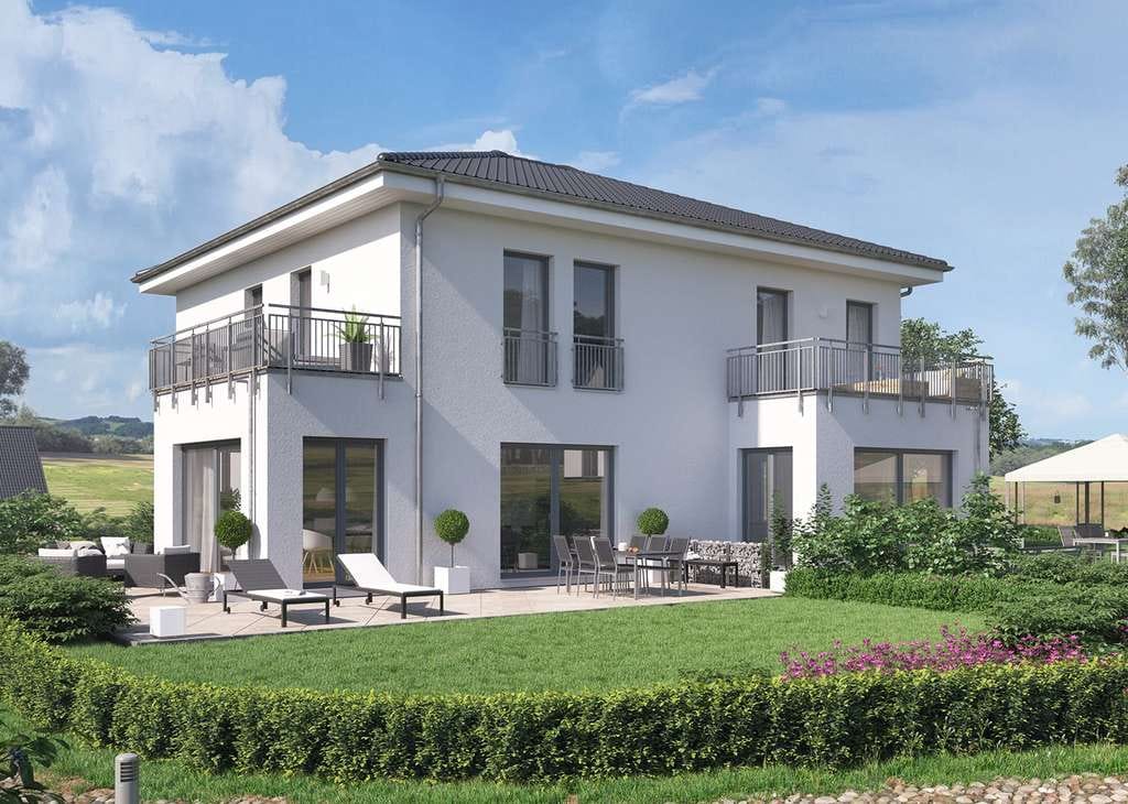 Immobilie in Gladenbach - Wunderschöne Stadtvilla für 2 Familien, so geht bauen heute... - Bild 0