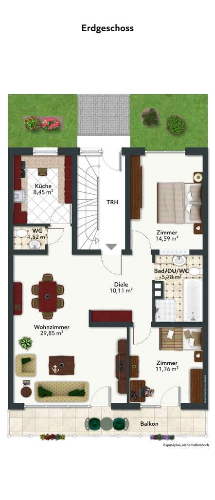 Immobilie in Bad Orb - AS-Immobilien.com +++ praktisches Haus mit 2 vermieteten Wohnungen - Bild 4