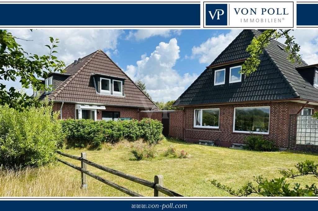 Immobilie in Wenningstedt-Braderup (Sylt) - Einzelhaus und Doppelhaus mit Heideblick - Bild 0