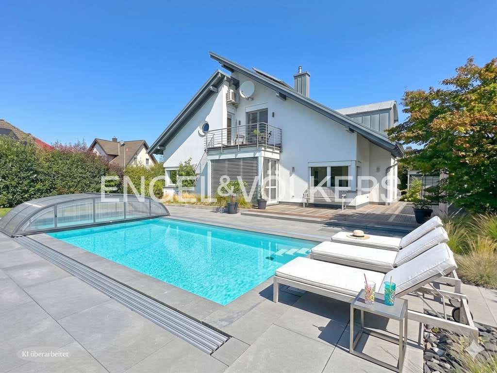 Immobilie in Polch - Familienidylle auf großzügigem Grundstück mit Pool, aufwendiger Gartengestaltung & PV-Anlage - Bild 0