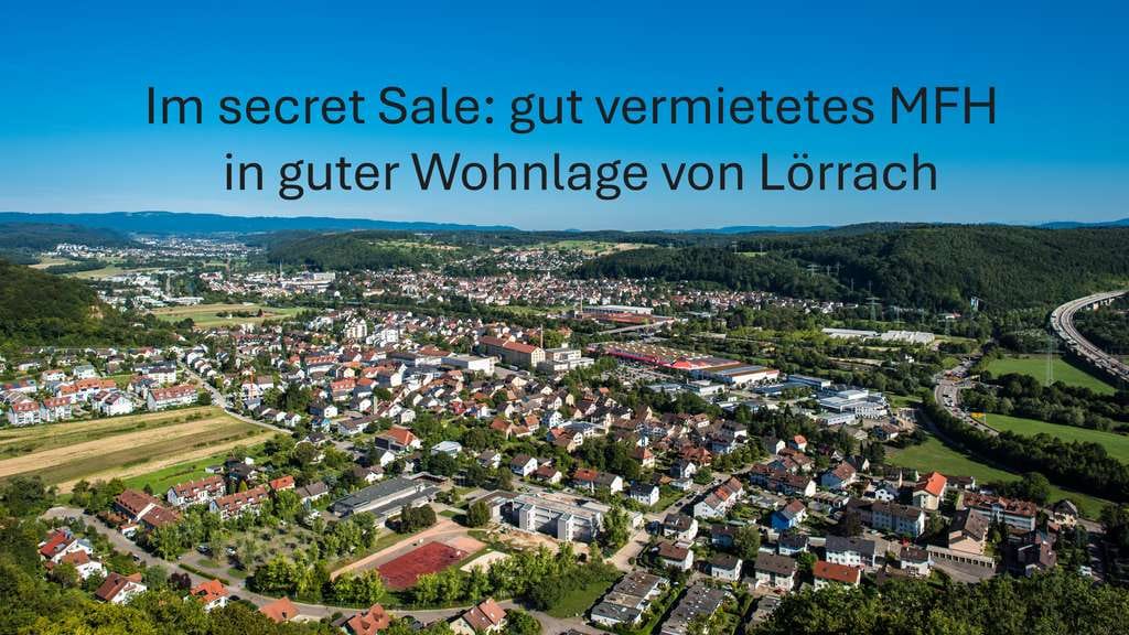 Immobilie in Lörrach - Mehrfamilienhaus in guter Wohnlage – attraktives Investment für handwerklich versierte Anleger - Bild 0