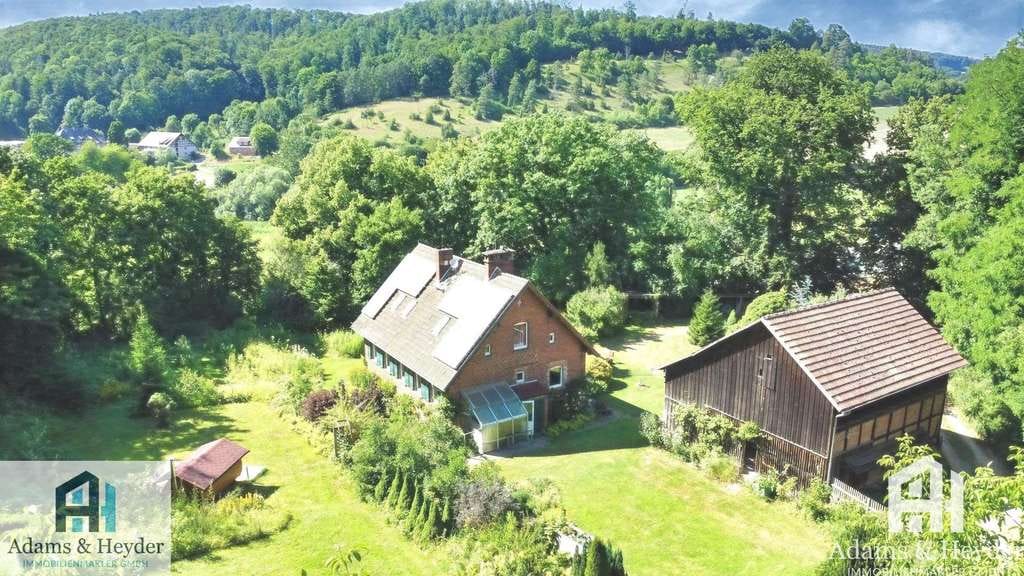 Immobilie in Sontra - Ehemaliges Forsthaus in Alleinlage zwischen Sontra & Eschwege mit 3.750qm Grundstück - Bild 4