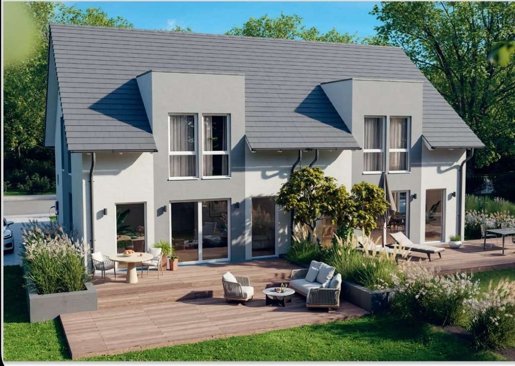Immobilie in Karlskron - Leben wie im Einfamilienhaus-geräumiges, modernes Doppelhaus - Bild 0