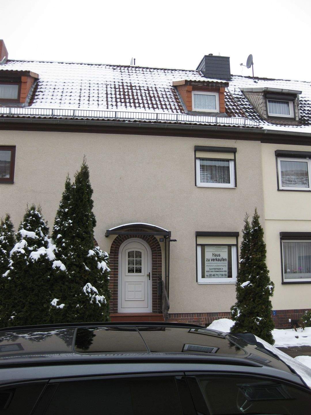 Immobilie in Nordhausen - Reihenhaus mit Garten und Garage! - Bild 0