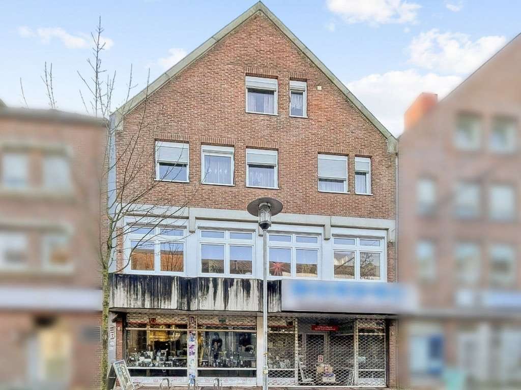 Immobilie in Nordhorn - Attraktives Mehrfamilienhaus mit Ladenlokal in zentraler Lage von Nordhorn – Kapitalanlage - Bild 1