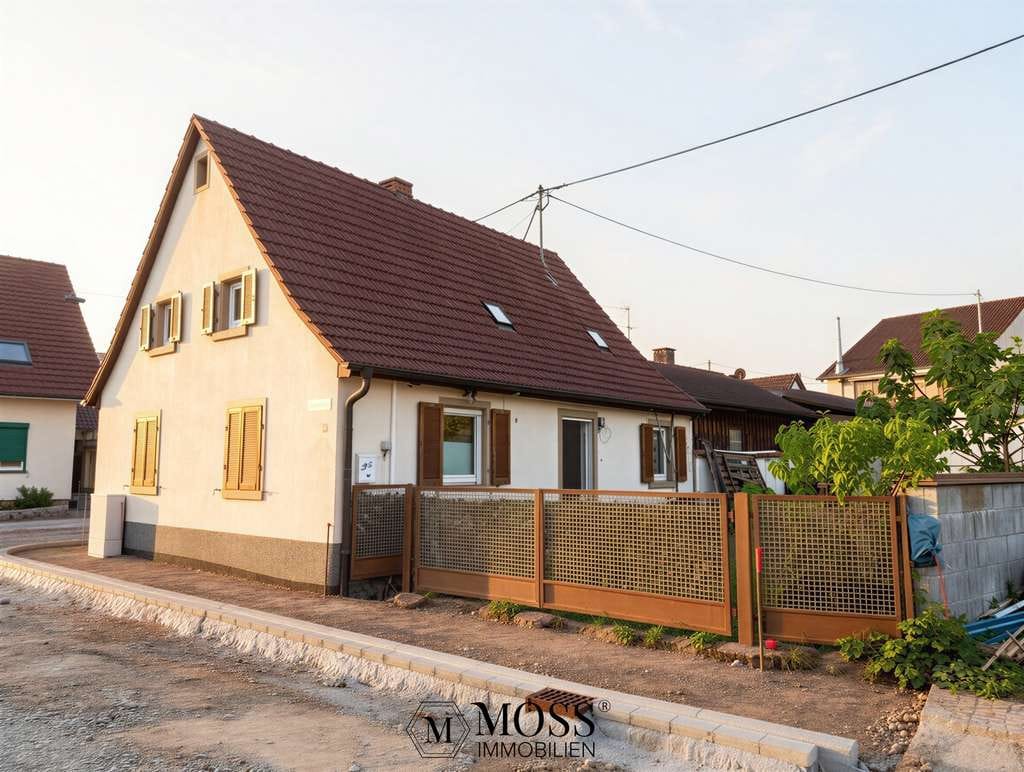 Immobilie in Hartheim am Rhein - Charmantes Einfamilienhaus mit großem Potenzial und vielseitigem Grundstück in Bremgarten - Bild 0