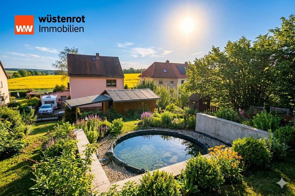 Immobilie in Leisnig - Großes Familienhaus in ruhiger grüner Sackgassenlage mit Terrasse, Pool & viel Potential - Bild 4