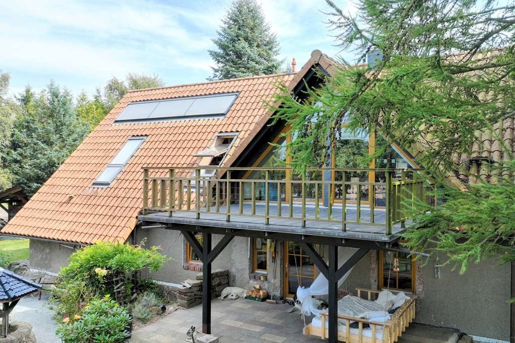 Immobilie in Broderstorf - Idyllisches Landhaus mit Einliegerwohnung & Erdsauna, Wohnen im Einklang mit der Natur Nahe Rostock! - Bild 1
