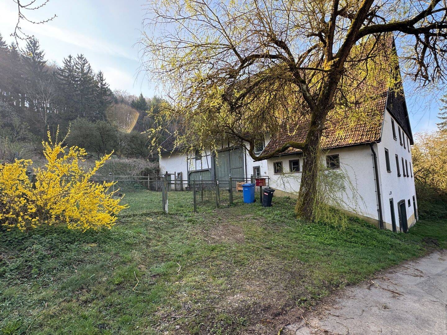 Immobilie in Bonndorf im Schwarzwald - Traum für Handwerker: Renovierungsbedürftiges Charmantes denkmalgeschütztes Bauernhaus in Dillendorf - Bild 1