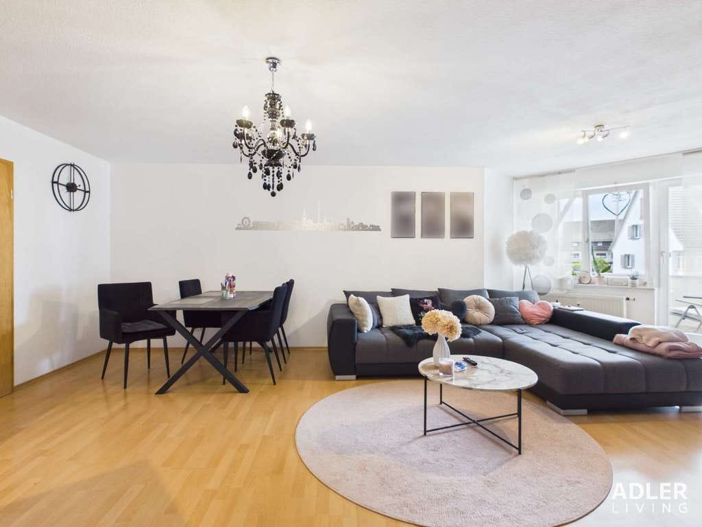 Immobilie in Nufringen - Wohnlich, gepflegt und gut geschnitten: 3,5-Zimmer-Wohnung mit Südbalkon - Bild 0